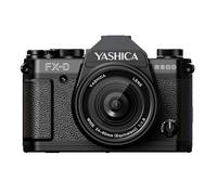 Cámara De Película Digital Yashica FX-D S300 Negra Con Accesorios