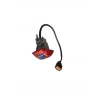 CáMaraDe Marcha AtráS para Coche Cámara Trasera Roja para Hyundai para I20 (Imagen De Marcha Atrás, 95760C7450, 95760-C7450) Impermeable Monitor