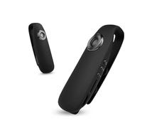 Cámaras corporales portátiles de Bolsillo con grabación en Bucle, grabadora vídeo for Ciclismo activación por Movimiento, Mini videocámara portátil for Uso policial