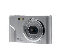 Cámaras de acción 3 6MP Profesional HD Cámara Digital portátil LCD Video Camcorder 16xzoom Selfie Time-Lapse Cámara fotográfica Registro de la cámara Múltiples Modos de Disparo, Disparo fácil (Color