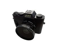 Cámaras de acción 4K Alta definición 16x cámara Digital Micro único Retro con WiFi lapso de Tiempo disparando cámara Digital Profesional vlog Múltiples Modos de Disparo, Disparo fácil (Color : Wide-a