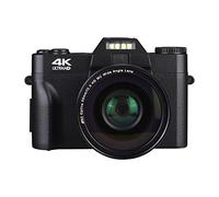 Cámaras de acción 4k HD 16x Cámara Digital Micro Individual Retro con WiFi Cámara Digital de Gran Angular Profesional Vlog Lente Externa Lapso de Tiempo Múltiples Modos de Disparo, Disparo fácil (Col