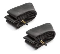 Cámaras de Aire para Motocicleta Ecovelò 2 de 2 1/4 - 17 con válvula TR4 para neumáticos y Ruedas de Motocicleta de 17” Piaggio Ciao Si Moped 50