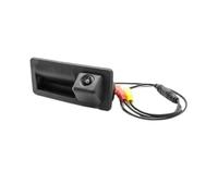 Cámaras de Marcha atrás para Coches Cámara De Visión Trasera Ojo De Pez CCD HD AHD con Sensor En La Manija del Maletero para VW para Tiguan B7 2011-2016(D170 AHD 720P)
