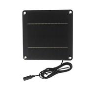 Cámaras De Seguridad De Paneles Solares Exteriores Inalámbricas - Panel Solar Del Patio Del Cargador 12V Durable 24W | Diseño De Energía Impermeable | Tema Del Porche Del Jardín | Energía