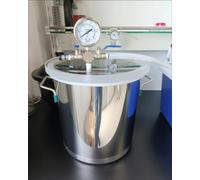 Cámaras de Vacío Cámara de Vacío y Olla a Presión con Tapa Acrílica, Máquina Desburbujeadora de Resina para Laboratorio/Removedor de Burbujas Al Vacío