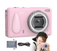 Cámaras digitales, 4K HD Photo Camera, Small Photography Device, 18X Zoom, Anti-Shake, Autofocus, 2.4in Screen, Camcorder for Student Vlogging, Travel, Wedding, Birthday, User-Friendly