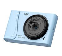 Cámaras digitales de alta resolución de 24 MP con 16 controles manuales para principiantes, entusiastas del vlog, cámara selfie de 1920 x 1080p para campus, registros diarios, senderismo, bodas