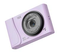 Cámaras digitales de alta resolución de 24 MP con 16 controles manuales para principiantes, entusiastas del vlog, cámara selfie de 1920 x 1080p para campus, registros diarios, senderismo, bodas