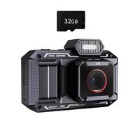 Cámaras digitales HD de 2.88 pulgadas, pantalla IPS, videocámara fotográfica instantánea, cámara fotográfica dual portátil, cámara infantil C1A0 18X