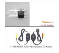 Cámaras Marcha Atrás Coches Cámara De Visión Trasera para Coche para Clio 4 MK3 MK4 2012 2013 2014 2015 2016 2017 2018 Accesorios HD CCD Visión Nocturna. Camara Trasera(Camera with Wireless)