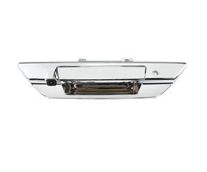 Camaras Visión Trasera Reversa para Toyota para Hilux para Revo 2015-2021 Manija Puerta Trasera 170 ° con Orificio para Llave NTSC Cámara Visión Trasera(Plata)