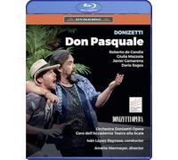 Camarena, Javier - Donizetti: Don Pasquale (Teatro Donizetti, Bergamo 2024, Regie: Niermeyer) [Blu-ray]