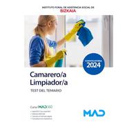 Camareros/as Limpiadores/as del Instituto Foral de Asistencia Social de Bizkaia. Test de Temario