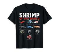 Camarones del Mundo Camisa Neocaridina Camarones Camisa Camarones Camiseta