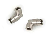 Camas de acoplamiento de boquilla de neblina de 3/8 pulgadas Slip Meladura 10/24 UNC 1000 psi 1/8 Inner Wire Elbow 10 piezas