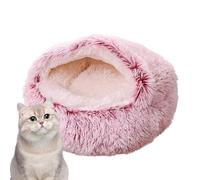 Camas de cojín para perros - cama de gato para mascotas interiores | Camas lavables a máquina para mascotas pequeñas | Nidos de peluche cálido para gatos y perros | Cama para alma