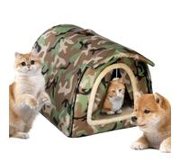 Camas De Mascotas Para Gatos,Refugio Impermeable Para Suministros De Mascotas,Refugio Tienda Para Gatos Y Perros Impermeable Y Grueso - Para Gatito Cachorro Calmante Durmiendo Viaje Invierno Hogar Ext