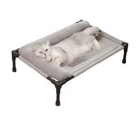 Camas Elevadas para Perros Cama Perro Elevada Transpirable Tipo Hamaca | Mobiliario para Perros Mayores Cachorros Gatos Conejos Casa Calor Patio Jardín Oficina Dormitorio Coche Juego