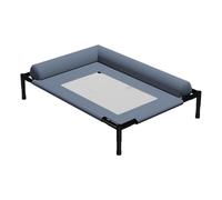 Camas Elevadas para Perros Cama Perro Elevada Transpirable Tipo Hamaca | Sofá Lavable Para Mascotas Para Dormir Y Jugar En Clima Cálido En Patio Y Jardín