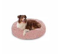 Camas esponjosas antiansiedad para perros, lavables, redondas, calmantes, con parte inferior antideslizante, colchón para mascotas para perros y gatos pequeños, medianos y grandes (150 x 150 x 20 cm