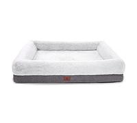 Camas ortopédicas para Perros extragrandes, Cama Impermeable para Perros, sofá Cama para Perros con Funda extraíble Lavable y Parte Inferior Antideslizante, sofá grande de Espuma de Huevo para Dormir