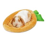 Camas Para Animales Pequeños - Colchoneta Cálida Para Dormir Con Forma De Zanahoria - Almohadilla Cama Invernal De Conejos - Para chinchilla, cobaya, erizo, en hogar, jaula, sofá, silla, exterior e in