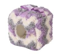 Camas Para Animales Pequeños: Lindo Y Suave Sueño De Felpa, Accesorios Para Jaulas De Hámster, Acogedora Cama Para Mascotas | Inicio Interior Exterior Chinchilla Ratones Aves Erizo Ardilla Oso Dorado