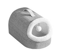 Camas Para Gatos Para Interiores, Con Refugio Estilo Cueva, 42x28x28cm, Casa Para Mascotas Cálida Y Engrosada, Tienda De Campaña Para Gatos Para Interiores, Portátil Y Fácil De Limpiar, Para Calmar, V