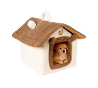 Camas para gatos tipo cueva | Casa privada suave y cómoda | Cama cálida para gatitos para interiores y exteriores, para dormir en invierno al aire libre, hogar, viajes, dormitorio