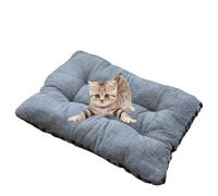 Camas para mascotas | Cojín de felpa suave para dormir de invierno para mascotas con parte inferior antideslizante | Esteras del perro de la cama del cajón perro de la felpa para el hogar, la sala