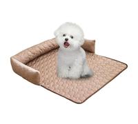 Camas para perros, alfombra redonda para verano, manta de cojín cómoda y transpirable, con suela antideslizante, para interior, casa, casa, casa, casa, casa, casa, casa, casa, casa, perro, gato