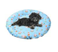 Camas refrigeradoras para perros, refrigeración para perros | Ronda gel transpirable Round Dog Coaling Mat,Manta para mascotas para pequeños recursos gato perreras cajas al aire libre o uso doméstico