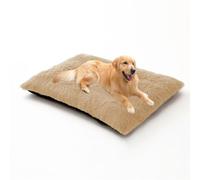 Camas suaves y esponjosas para perros, cama extragrande para perros, cojín de almohada antiansiedad para mascotas, colchón rectangular lavable con parte inferior antideslizante (110 x 75 x 10 cm