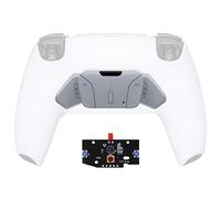 Cambia Rise a RISE4 Kit-K1 K2 K3 K4 Botones Rediseñados & Carcasa de Botón Trasero & PCB Remap Board para ps5 Control eXtremeRate Rise & RISE4 Remap Kit-No Incluye Mando y Otros Piezas(New Hope Gray)