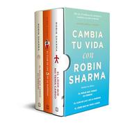 Cambia tu vida con Robin Sharma: (edición limitada en estuche con: El monje que vendió su Ferrari | El club de las 5 de la mañana | El líder que no tenía cargo) (Best Seller | Ficción)