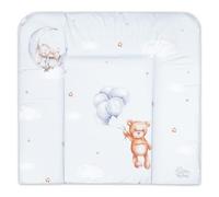 Cambiador bebe 85x72 cm - colchon impermeable portátil para comoda o lavadora cojin muda cómoda trocador fraldas colchón colchoneta fácil de limpiar Motivo Oso de peluche B