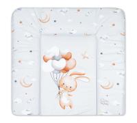 Cambiador bebe 85x72 cm - colchon impermeable portátil para comoda o lavadora cojin muda cómoda trocador fraldas colchón colchoneta fácil de limpiar Conejo de peluche