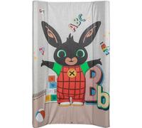 Cambiador Bing con laterales, cambiador de mesa para niños con gráficos de los personajes de Bing, medidas 81 x 50 x 9,5 cm