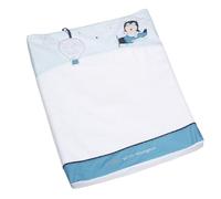 Cambiador cambiador de algodón blanco 5x53x69cm