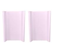 Cambiador con borde 70 x 50 cm, juego de 2 unidades, color rosa y rosa, con sello de calidad Oeko-Tex estándar 100