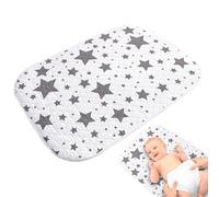 Cambiador contorneado y cómodo, cambiador de bebé, tapete plegable para bebé, lavable a máquina, comodidad ideal, 69 x 49 cm, para recién nacidos