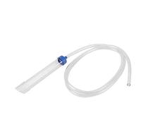 Cambiador de agua para acuarios, limpiador de de grava de 59 pulgadas de longitud Tanque de peces Tubo de sifón de vacío Herramienta de limpieza manual para cambio de agua y limpiador de