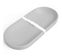Cambiador de bebé lavable con material de poliuretano impermeable, superficie supersuave para máxima comodidad, diseño ligero y práctico cinturón de seguridad. Ideal para cambiar pañales en la