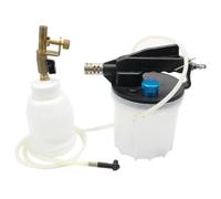 Cambiador de líquido de purga de frenos de vacío blanco Extractor de frenos de aire de vacío de plástico y herramienta de recarga compatible con modelos similares