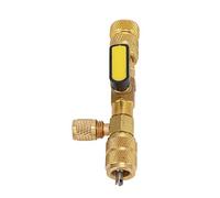 Cambiador de Núcleo de Válvula de Refrigerante, Removedor de Núcleo de Válvula de CA 1/4 5/16 SAE Herramientas de Reparación de la Línea de Aire Acondicionado Universal para R22