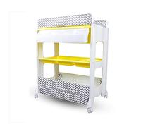 Cambiador de Pañale,Mesa para cambiar pañales, multifunción extraíble con rueda, almacenamiento para bebés, cuidado del baño, mesa de masaje para el hogar, estación para cambiar pañales de 8