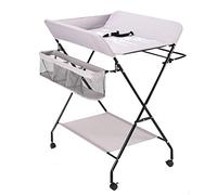 Cambiador de Pañale,Mesa para cambiar pañales plegable para bebés, estación de baño para recién nacidos para espacios pequeños, cómoda portátil para niños de 0 a 3 años