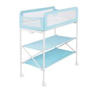 Cambiador de Pañale,Mesa para el cuidado del bebé, altura plegable, ajustable, baño multifunción, antiescupir leche, cuna para bebé, 3 colores, 0-3 años