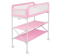 Cambiador de Pañale,Mesa para el cuidado del bebé, altura plegable, ajustable, baño multifunción, antiescupir leche, cuna para bebé, 3 colores, 0-3 años